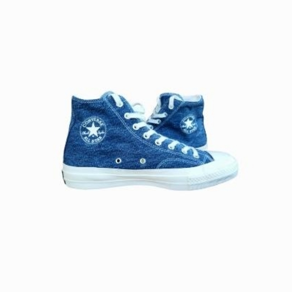 Converse Chuck 70 Taylor Renew High Top All Star Denim Blue Sneaker Women 11 Con - Picture 14 of 15